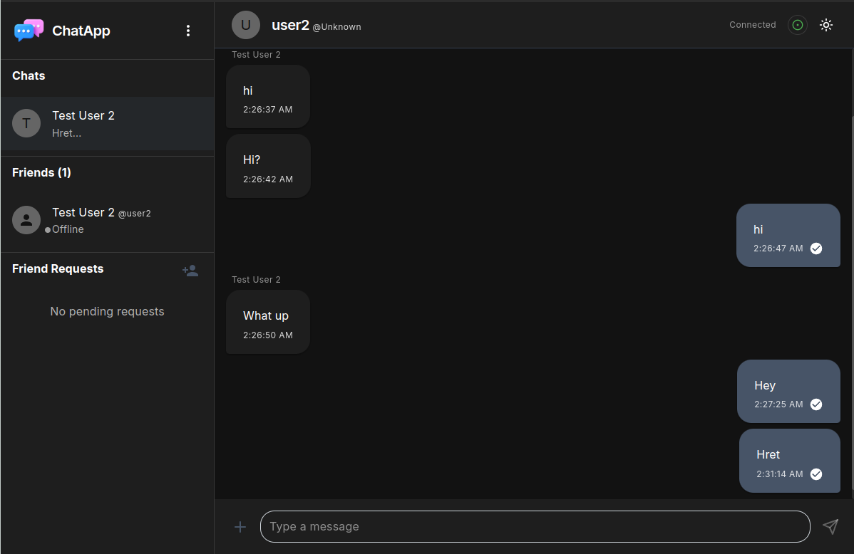 Desktop App Screenshot
